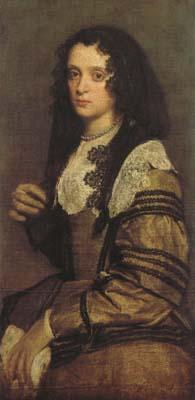 Diego Velazquez Portrait d'une Jeune femme (df02) oil painting image